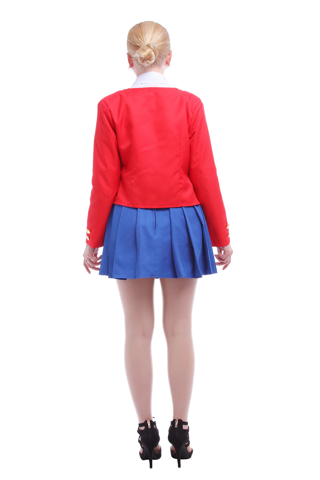 Toradora! Tiger and Dragon Aisaka Taiga Red Uniform Cosplay Costumes