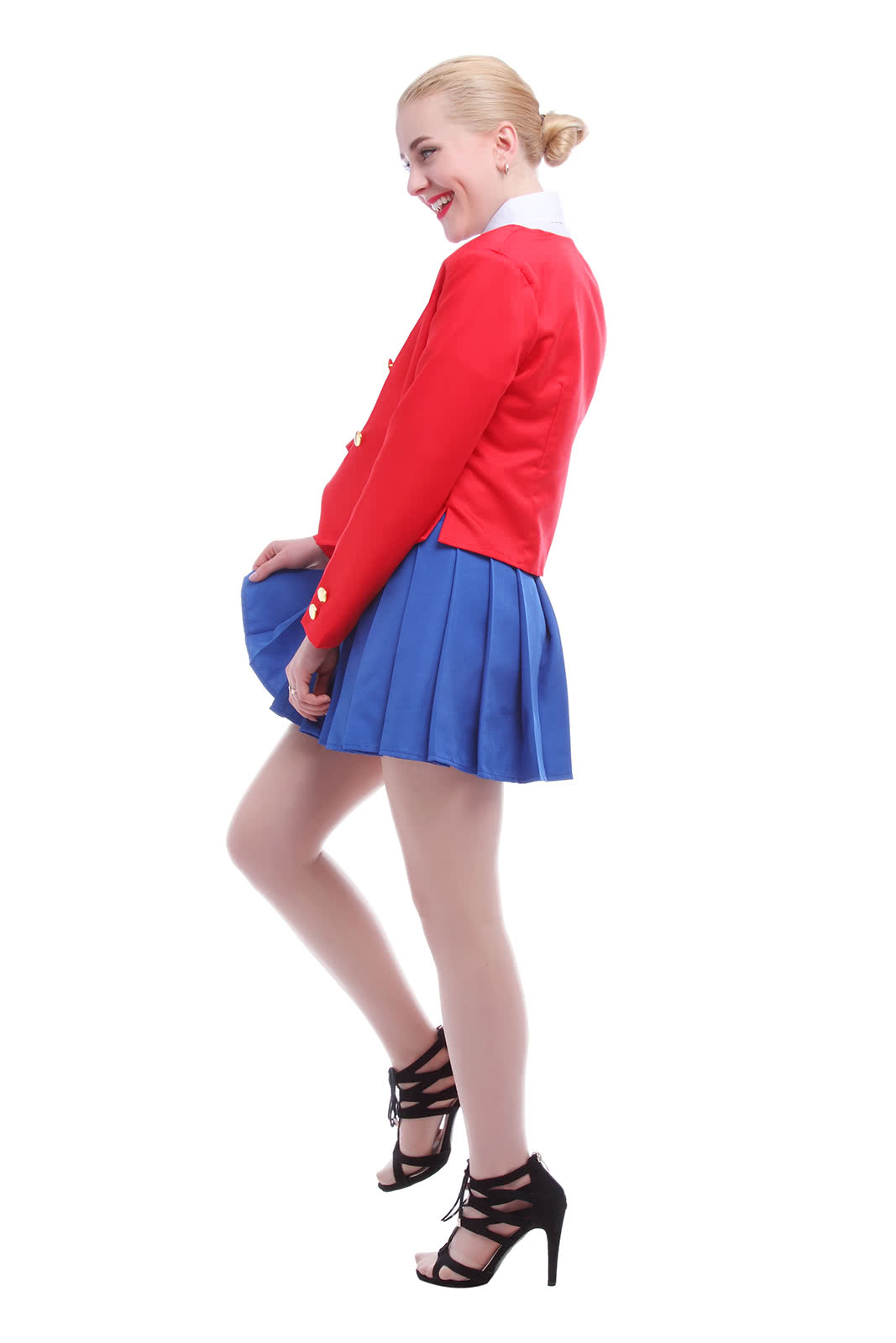Toradora! Tiger and Dragon Aisaka Taiga Red Uniform Cosplay Costumes