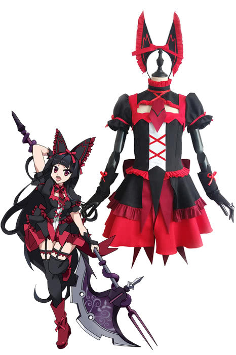 Anime Gate: Jieitai Kano Chi nite, Kaku Tatakaeri Rory Mercury Cosplay Costumes