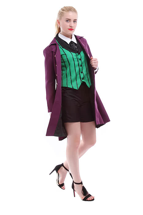 Black Butler Ⅱ Purple Anime Cosplay Costume of Alois Trancy Clothes