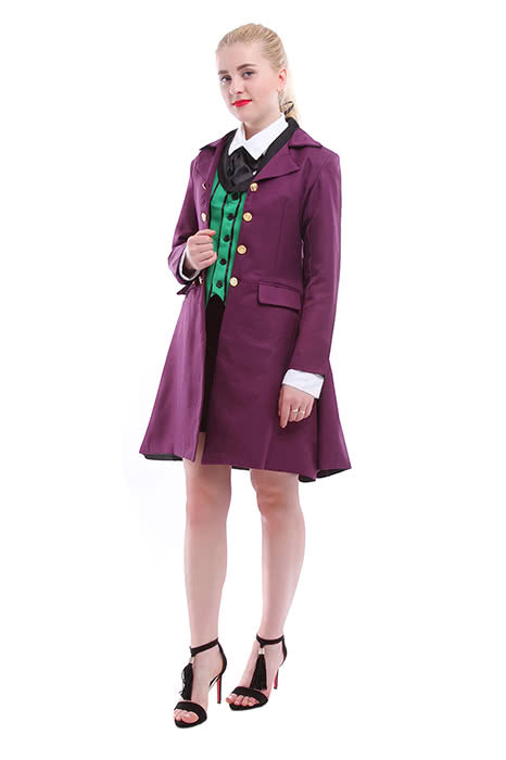 Black Butler Ⅱ Purple Anime Cosplay Costume of Alois Trancy Clothes