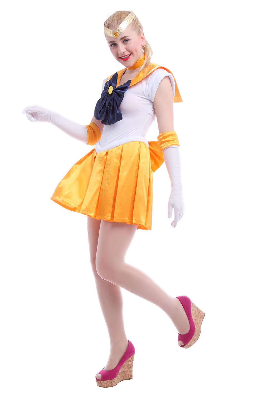 Sailormoon Minako Aino Sailor Suit Cosplay Costumes