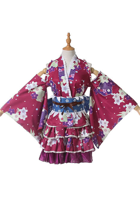 Love Live Nozomi Tojo Kimono Anime Cosplay Costumes
