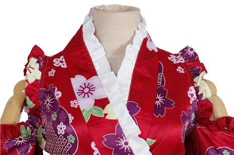 Love Live Bathrobe Awakening Nozomi Tojo Red Cosplay Costume Special