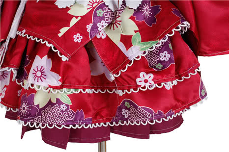 Love Live Bathrobe Awakening Nozomi Tojo Red Cosplay Costume Special