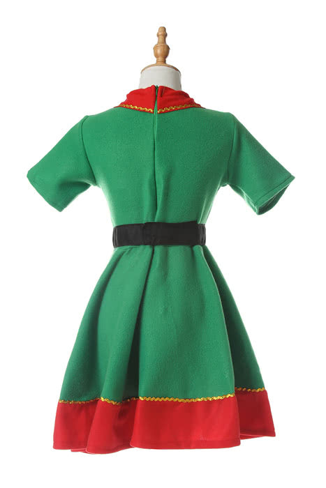 Christmas Elf Women Girls Family Costumes