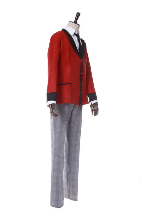 Kakegurui Ryouta Suzui Red Uniform Cosplay Costumes