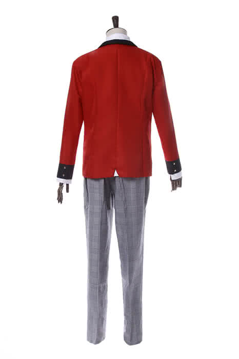 Kakegurui Ryouta Suzui Red Uniform Cosplay Costumes