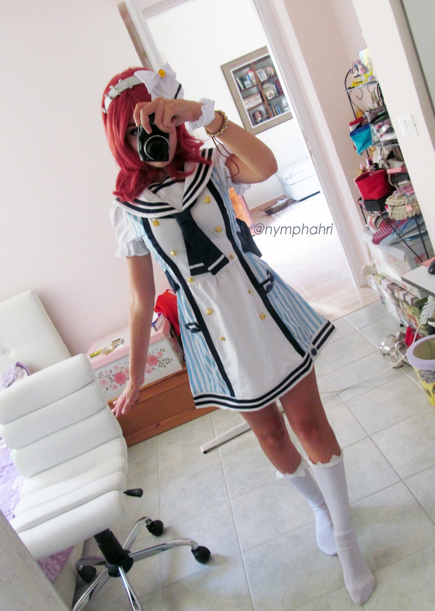 Love Live Pirate Set Maki Nishikino Cute Dress AnimeCosplay Costumes