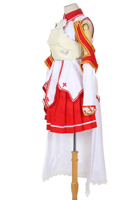 Sword Art Online Game SAO Asuna Yuuki Anime Cosplay Costumes
