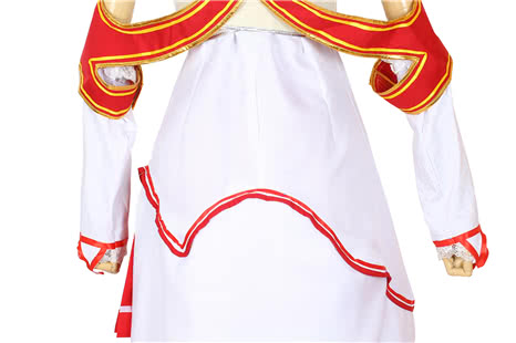 Sword Art Online Game SAO Asuna Yuuki Anime Cosplay Costumes