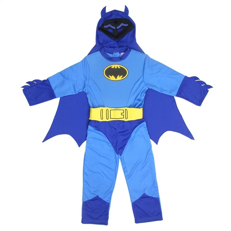 2015 Fashion Blue Halloween Party Costomes Children’s Cosplay Batman Clothes