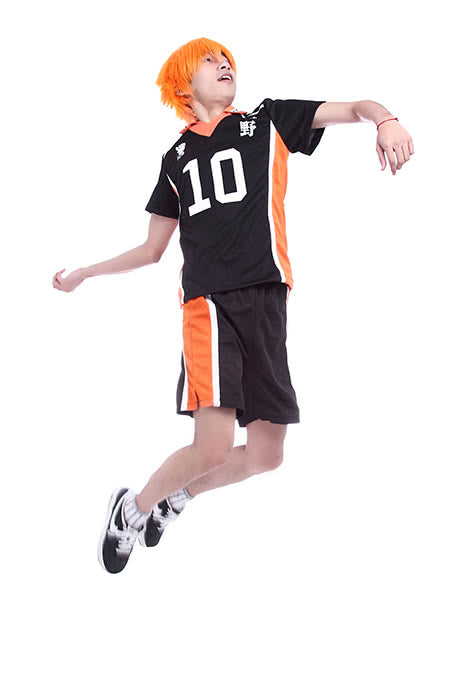 Haikyū!! Shōyō Hinata Number 10 Volleyball Sports Cosplay Costumes