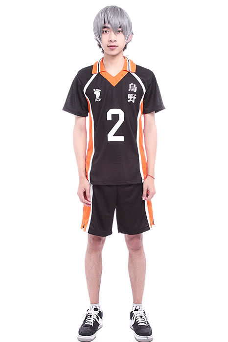 Haikyū!! Kōshi Sugawara Number 2 Volleyball Sports Cosplay Costumes