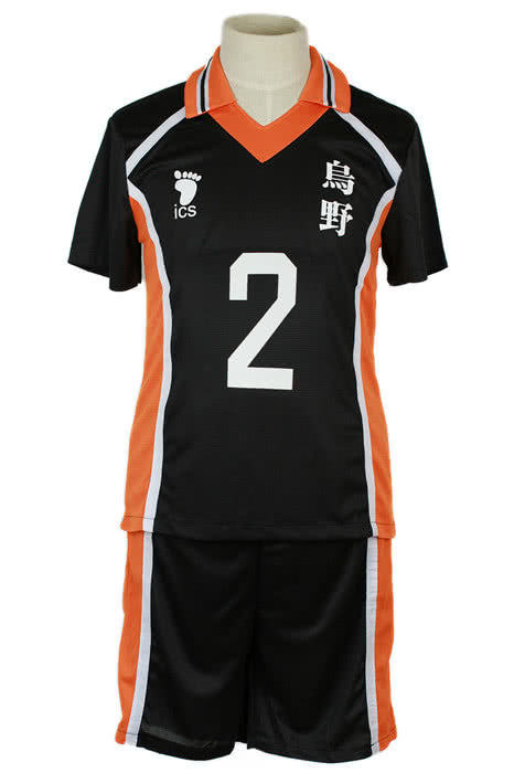 Haikyū!! Kōshi Sugawara Number 2 Volleyball Sports Cosplay Costumes
