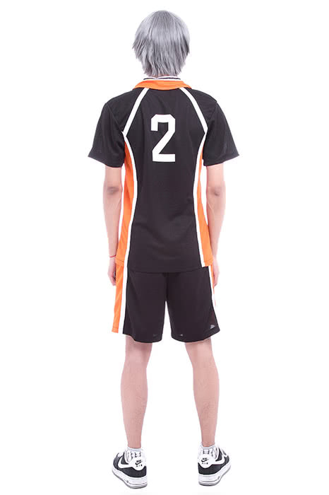 Haikyū!! Kōshi Sugawara Number 2 Volleyball Sports Cosplay Costumes