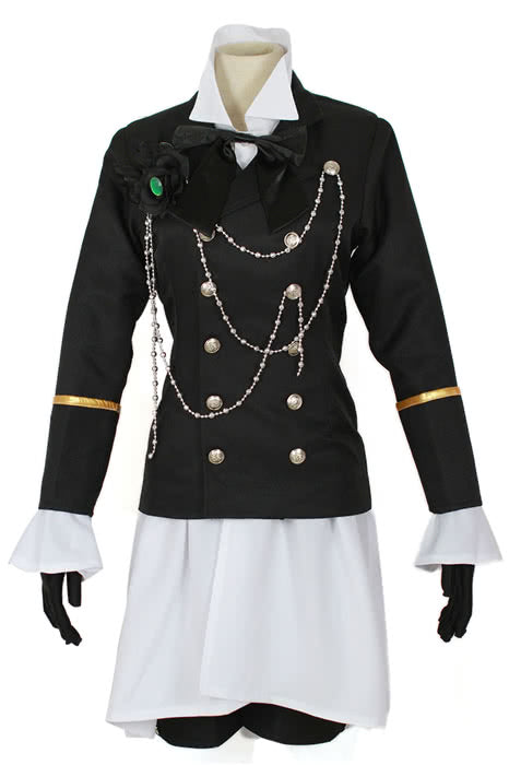 Black Butler Ciel Phantomhive Cosplay Costume Classical uniform in party