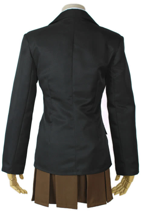 Black Cosplay Costume Gou Matsuoka Uniform With Red Bowknot