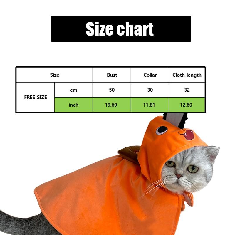 Chainsaw Man Cat Cosplay Costume