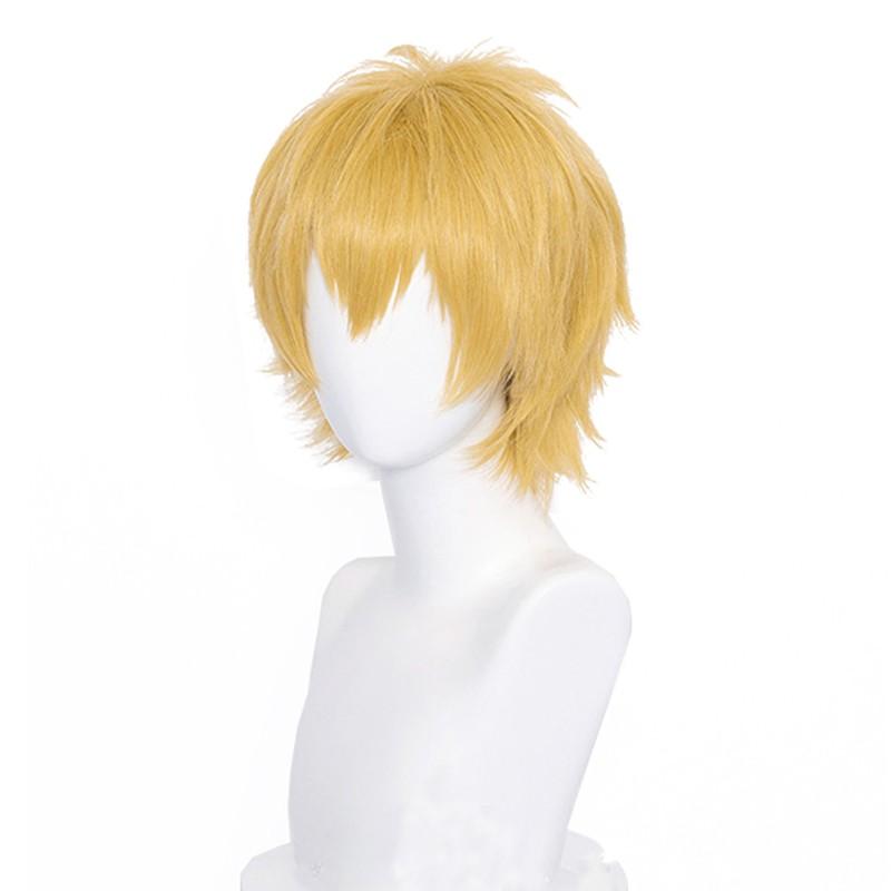 Chainsaw Man Denji Short Blonde Cosplay Wigs