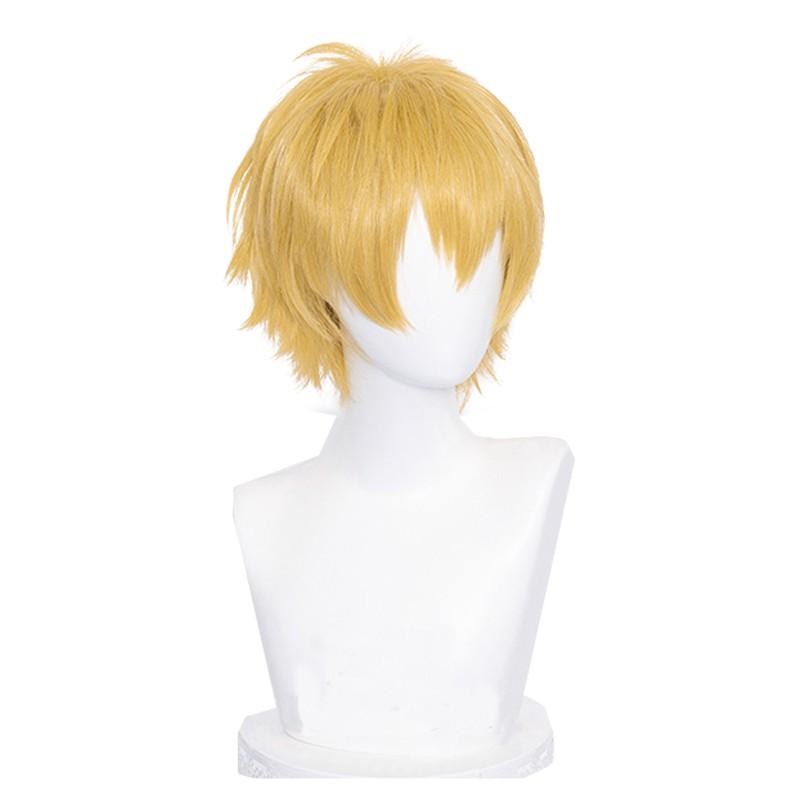 Chainsaw Man Denji Short Blonde Cosplay Wigs