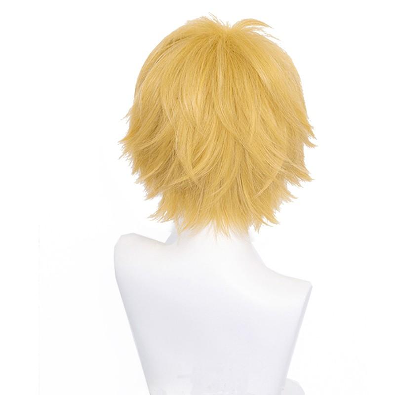 Chainsaw Man Denji Short Blonde Cosplay Wigs