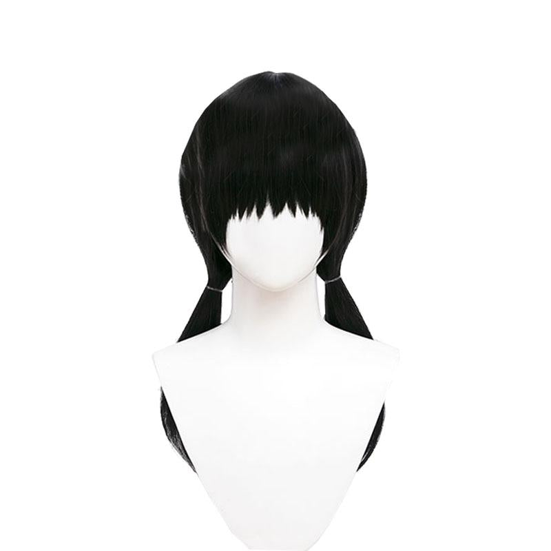 Chainsaw Man Mitaka Asa Black Cosplay Wigs