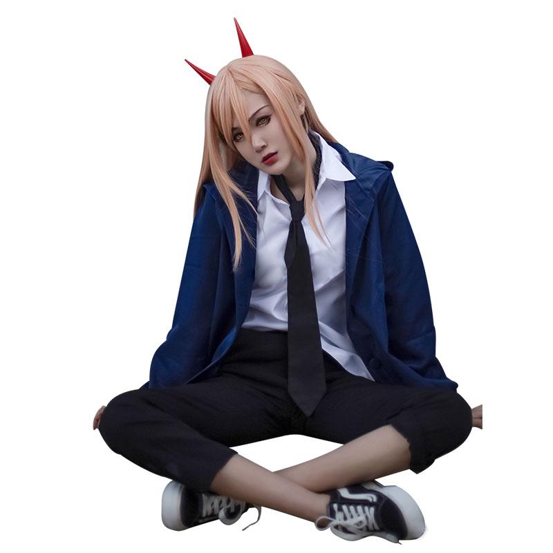 Chainsaw Man Power Blue Cosplay Costume