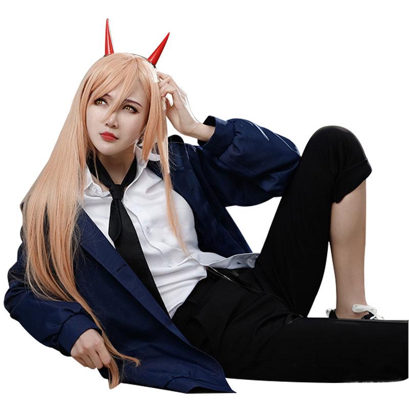 Chainsaw Man Power Blue Cosplay Costume