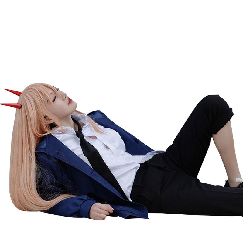 Chainsaw Man Power Blue Cosplay Costume