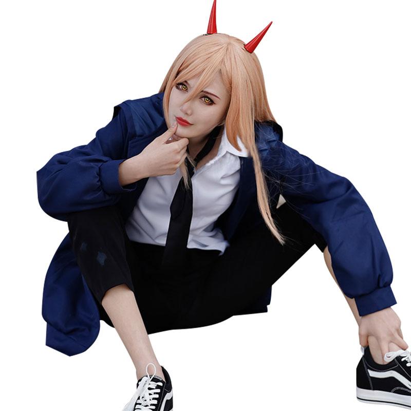 Chainsaw Man Power Blue Cosplay Costume