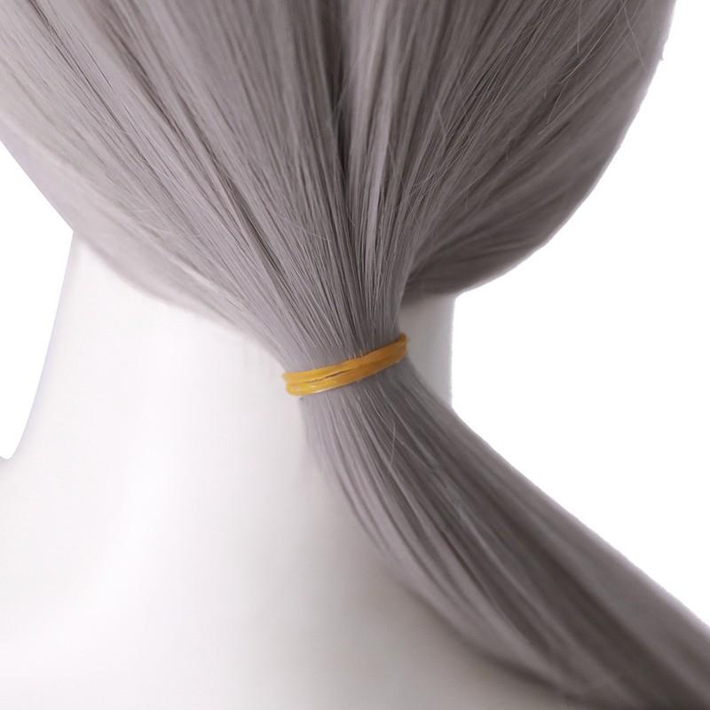Chainsaw Man Quanxi Long Grey Cosplay Wigs