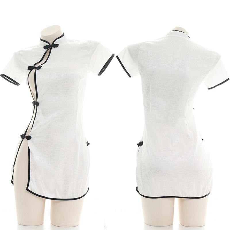 Cheongsam Sexy Retro Lingerie Cosplay Costume - Free Size Cheongsam Sexy Retro Lingerie Cosplay Costume - Free Size