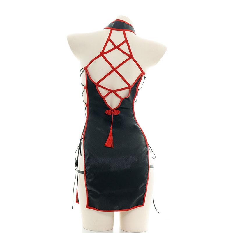 Cheongsam Straps sexy Lingerie Cosplay Costume