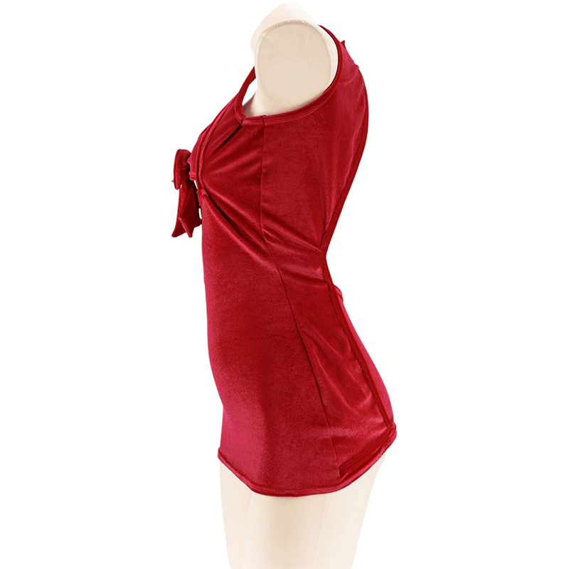 Christmas Plush Hip-Wrapped Sexy Dress Cosplay Costume