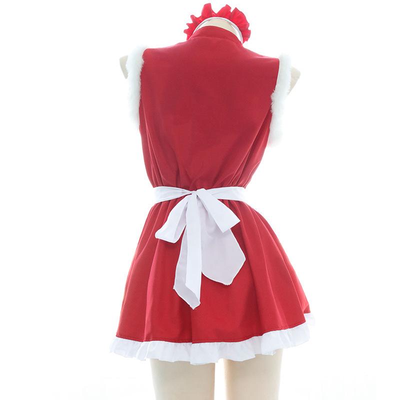 Christmas Maid Cheongsam Cosplay Costume