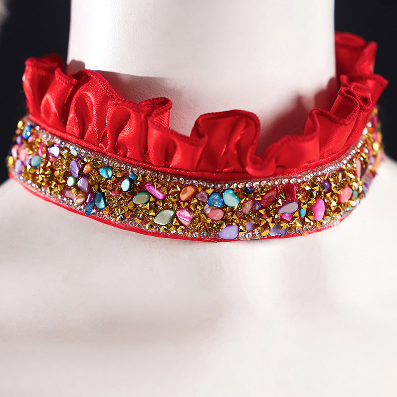 Christmas Rainbow Dress Cosplay Costume