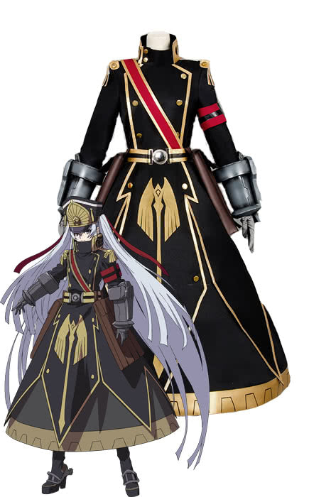 Re:Creators Gunpuku no Himegimi Black Anime Cosplay Costumes