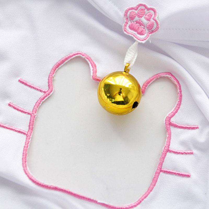 Cute Cat Hollow Pajamas 2 Colors Cosplay Costume