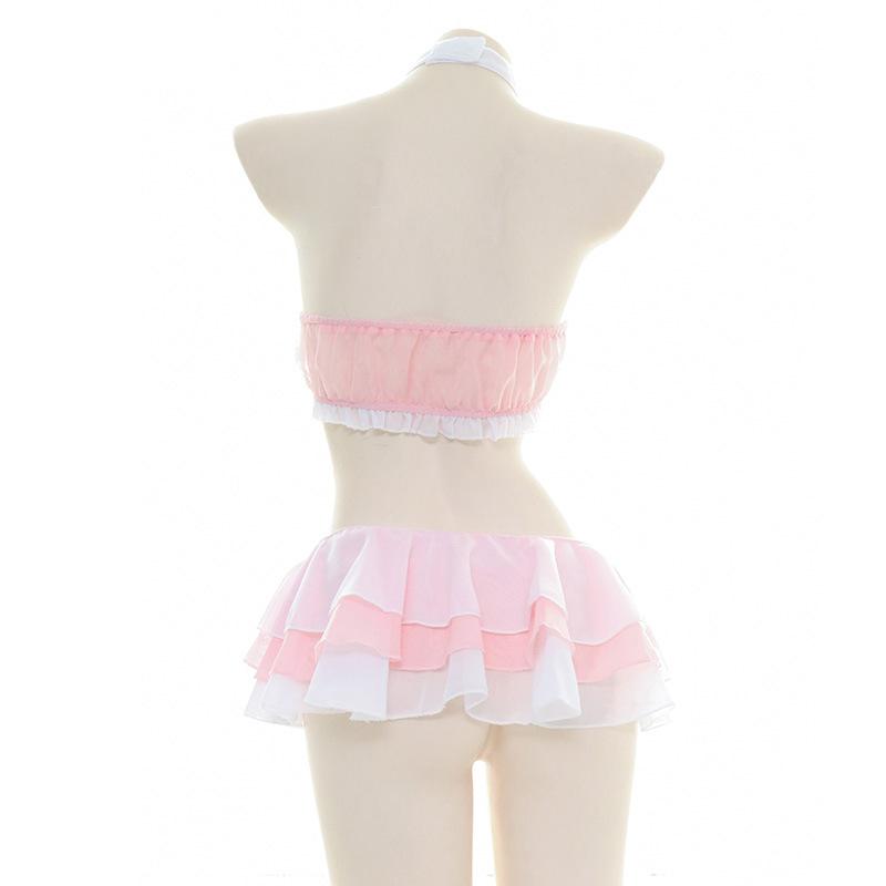 Sexy Backless Red Plush Cheongsam Cosplay Costume