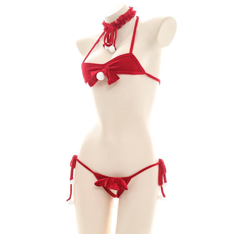 Cute Girly Christmas Lingerie Cosplay Costume