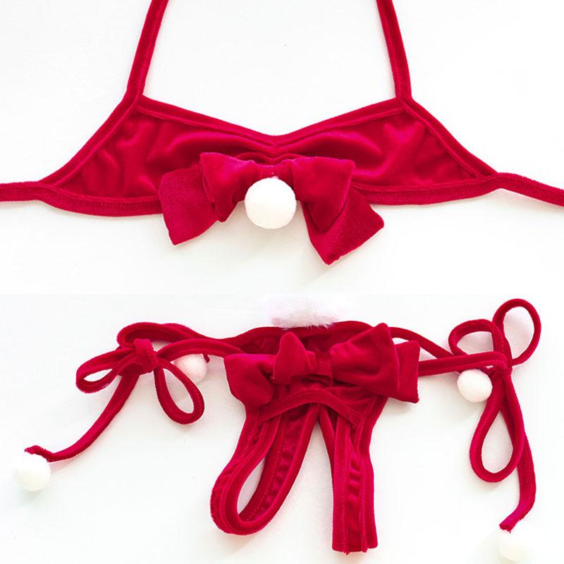 Cute Girly Christmas Lingerie Cosplay Costume