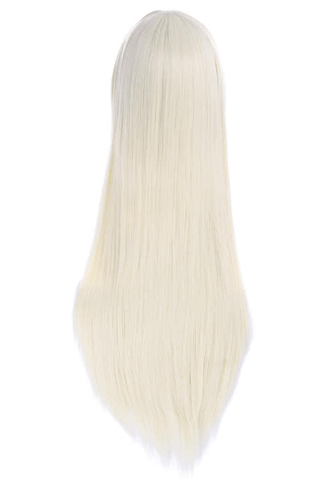 Gintama Sarutobi Ayame Long Beige Straight Cosplay Wigs For Women