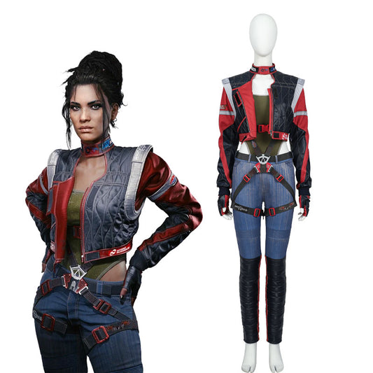 Game Cyberpunk 2077 Panam Romance Cosplay Costume