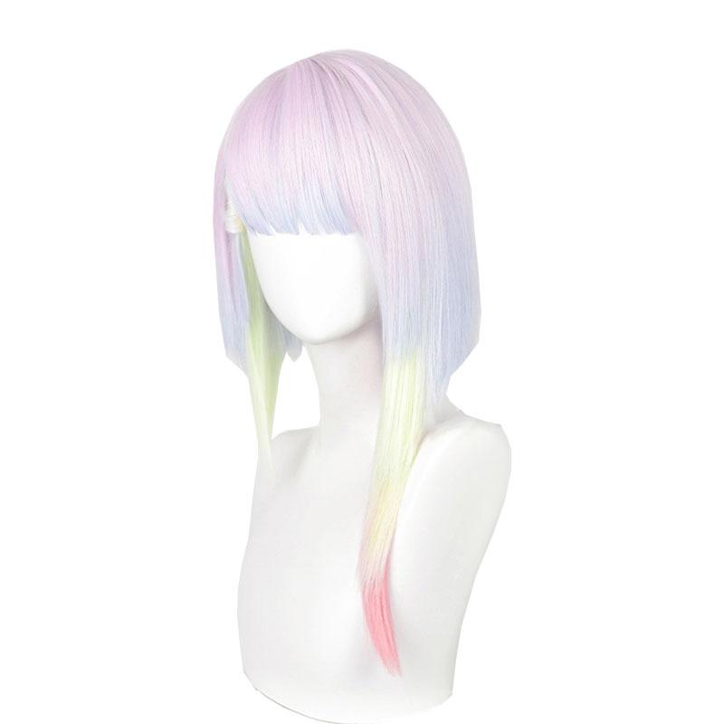 Cyberpunk Edgerunners 2077 Lucy Cosplay Wigs