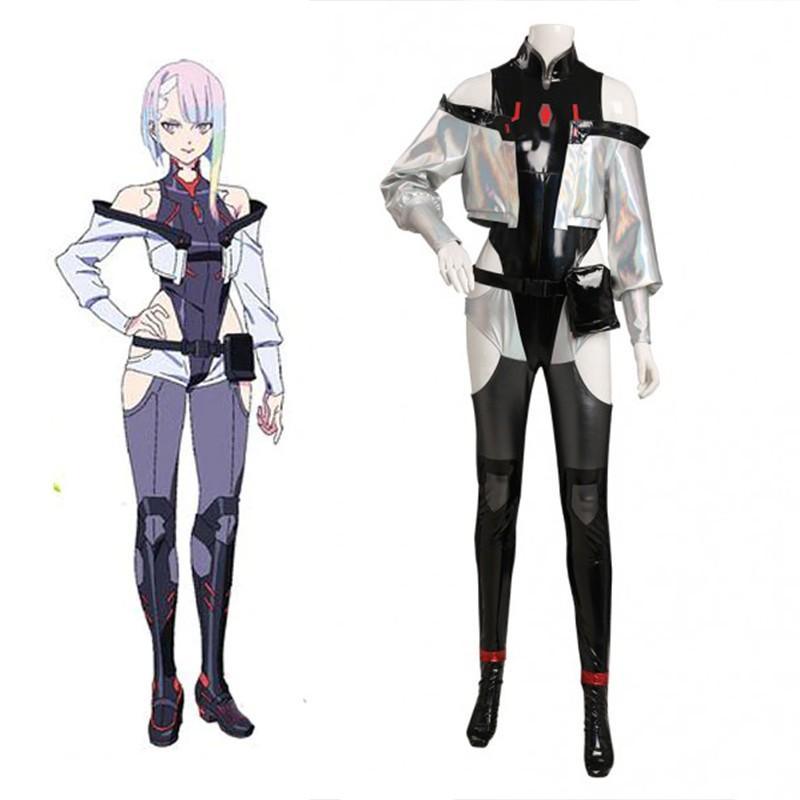 Cyberpunk Edgerunners 2077 Lucy Halloween Cosplay Costume
