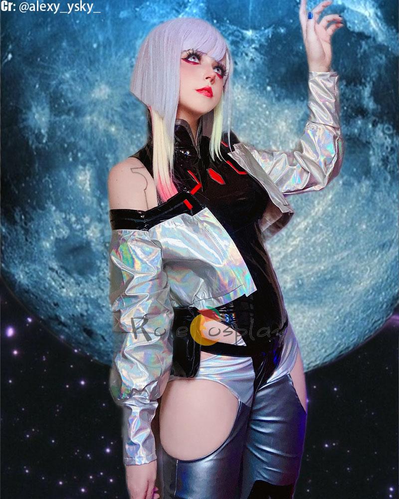 Cyberpunk Edgerunners 2077 Lucy Cosplay Wigs
