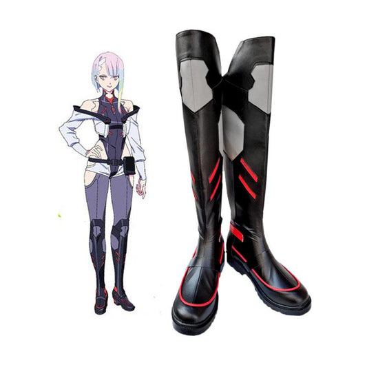 Cyberpunk Edgerunners 2077 Lucy Cosplay Shoes