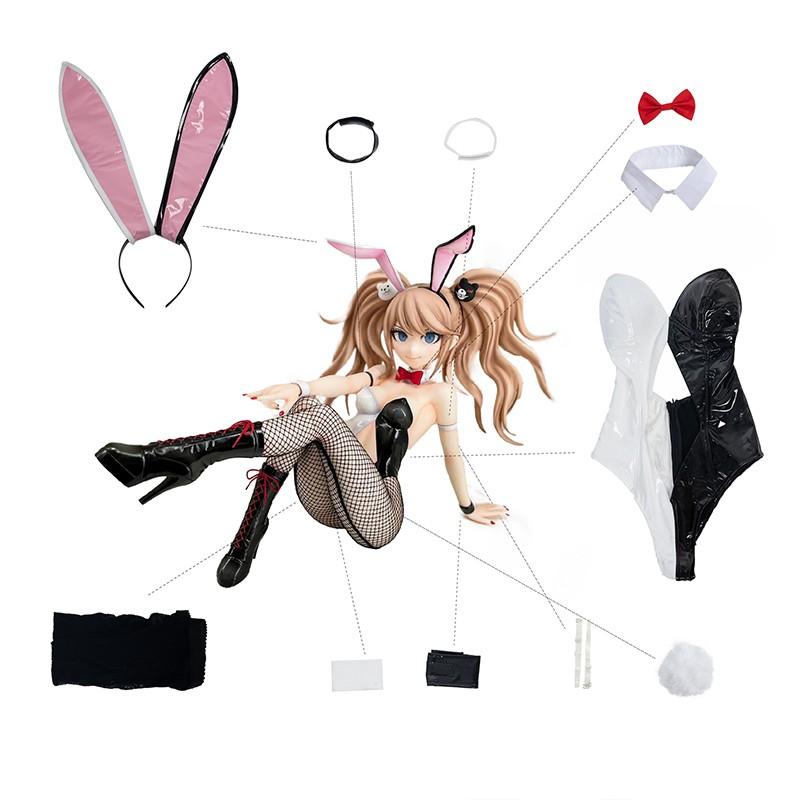 Danganronpa Enoshima Junko Bunny Girl Cosplay Costume