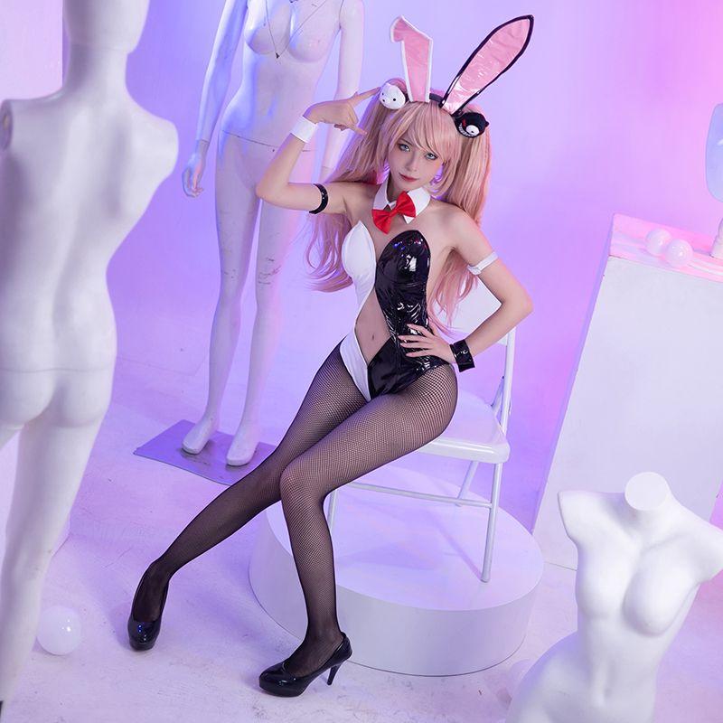 Danganronpa Enoshima Junko Bunny Girl Cosplay Costume